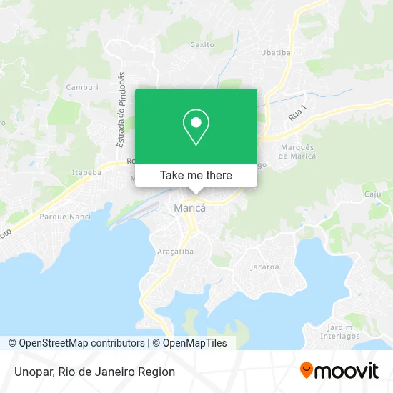 Unopar map