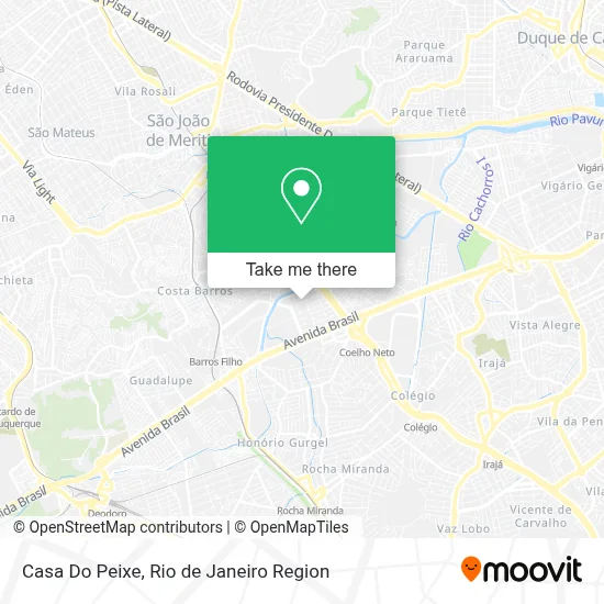 Casa Do Peixe map