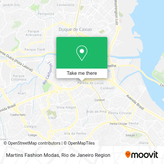 Martins Fashion Modas map