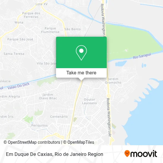 Em Duque De Caxias map