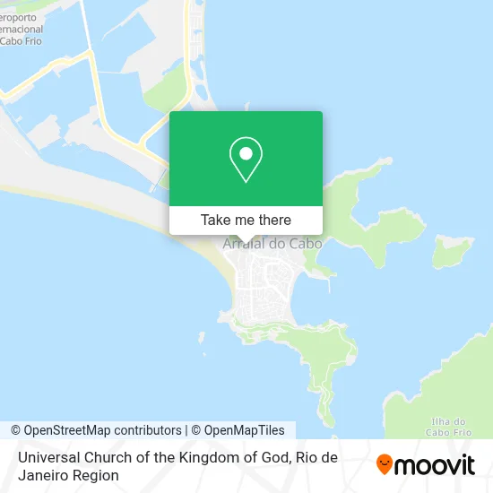 Igreja Universal Do Reino De Deus map