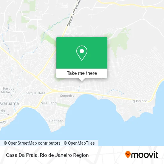 Casa Da Praia map