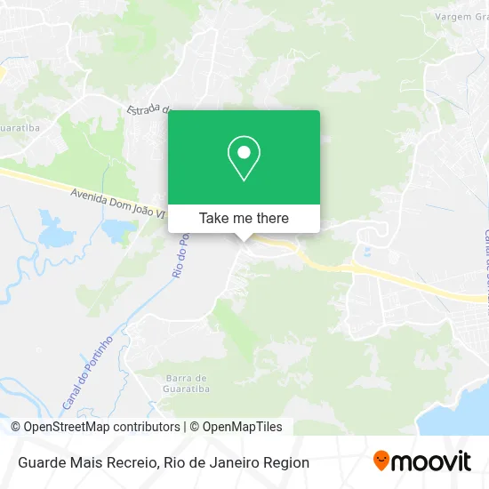 Guarde Mais Recreio map