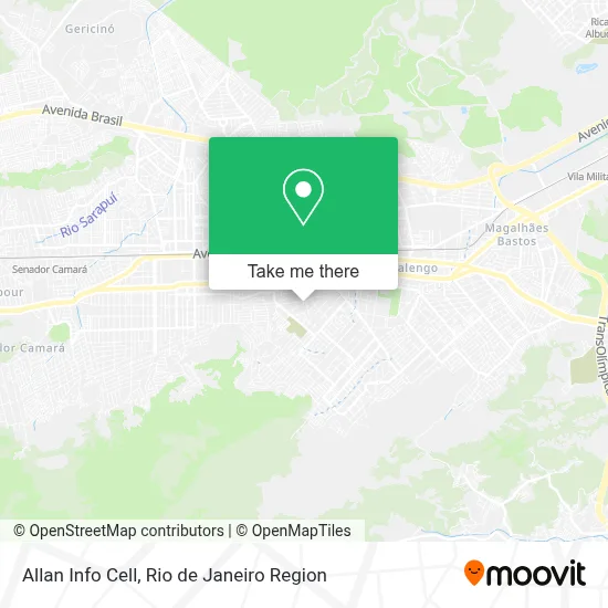 Allan Info Cell map
