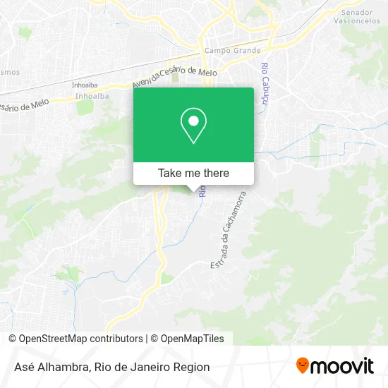 Asé Alhambra map