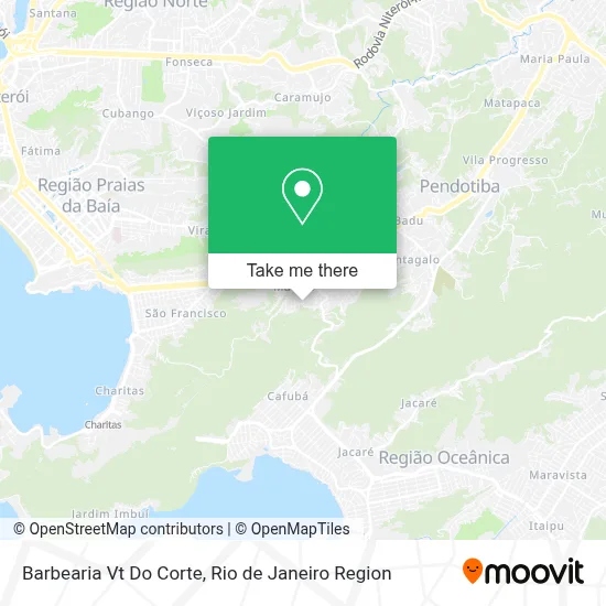 Barbearia Vt Do Corte map