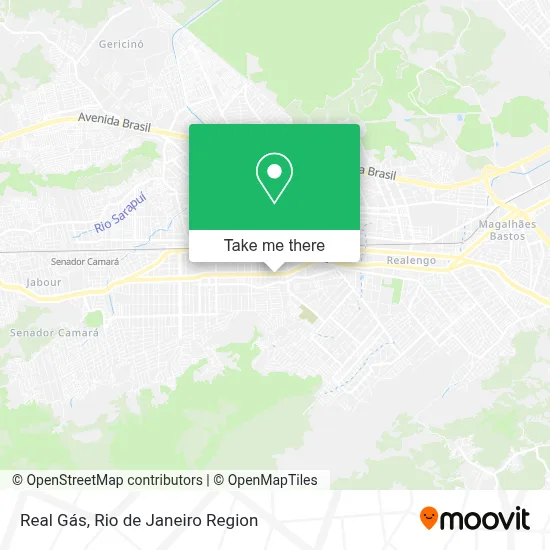 Real Gás map