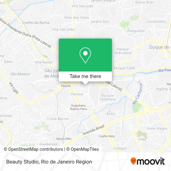 Beauty Studio map