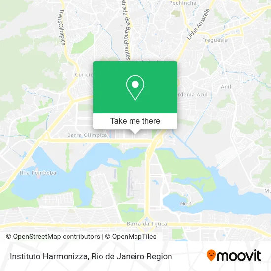 Instituto Harmonizza map