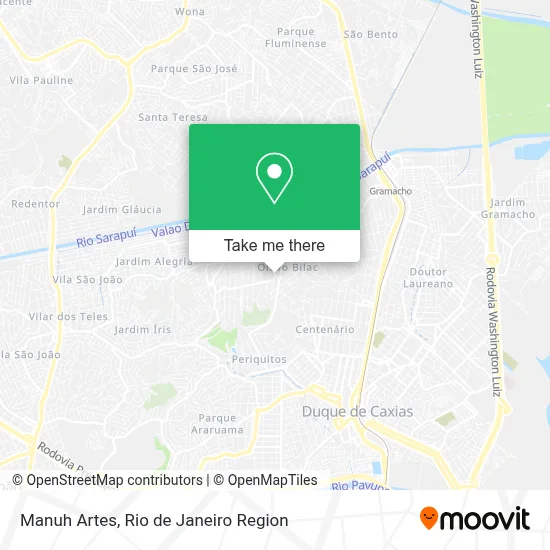 Manuh Artes map