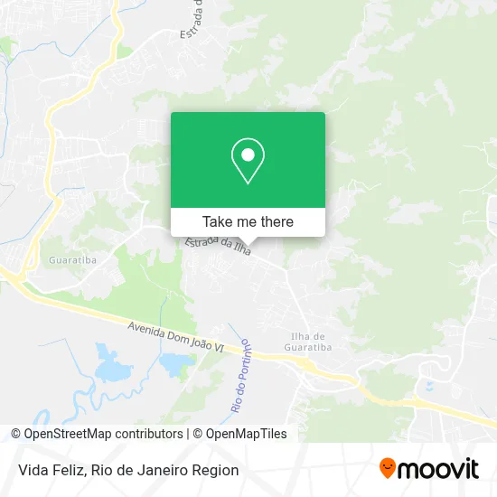 Vida Feliz map