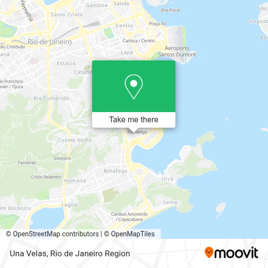 Una Velas map