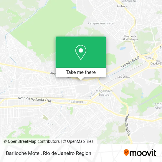 Bariloche Motel map