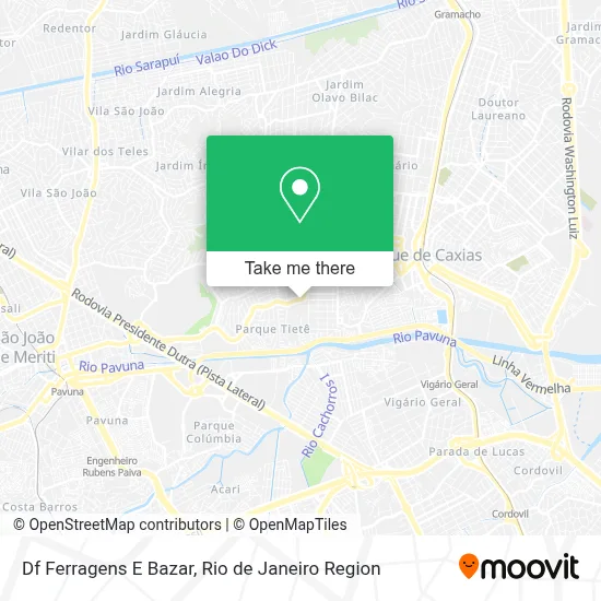 Df Ferragens E Bazar map