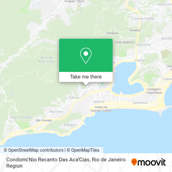 Condomi'Nio Recanto Das Aca'Cias map