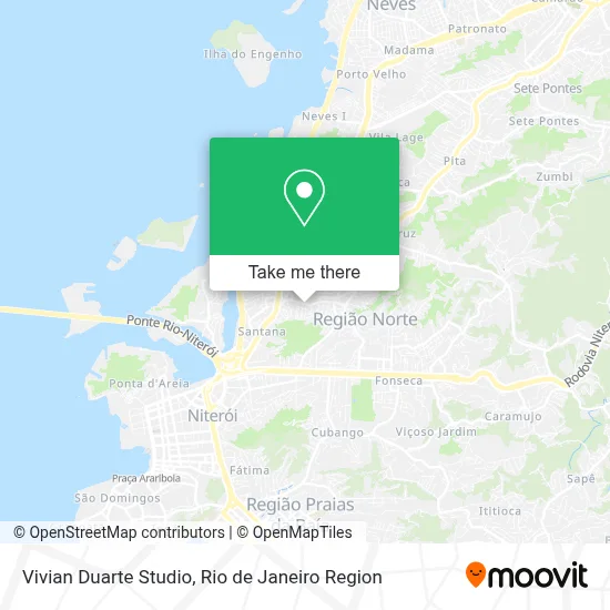 Vivian Duarte Studio map