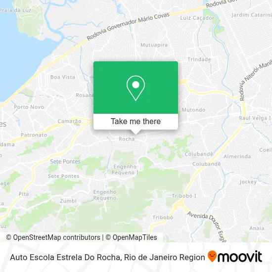 Auto Escola Estrela Do Rocha map