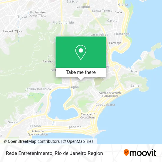 Rede Entretenimento map