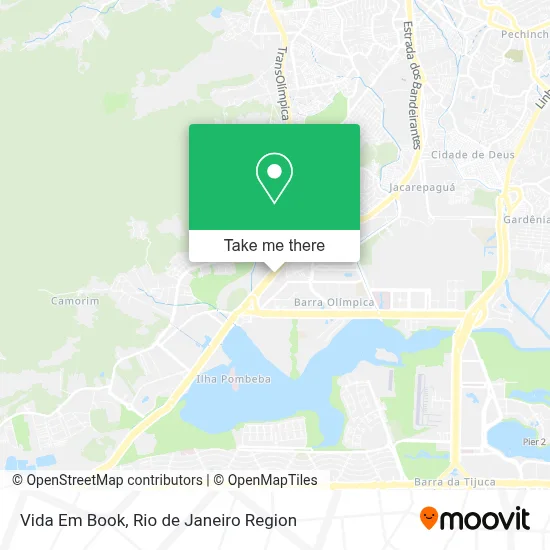 Vida Em Book map