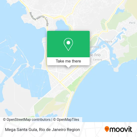 Mega Santa Gula map