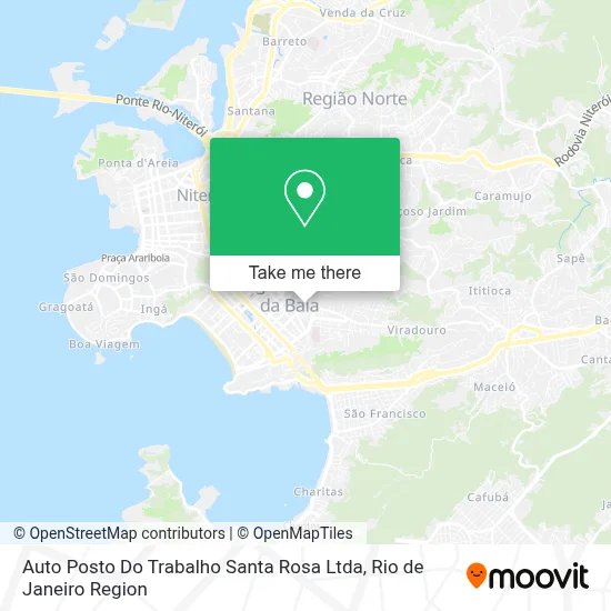 Auto Posto Do Trabalho Santa Rosa Ltda map