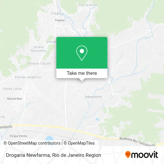 Drogaria Newfarma map