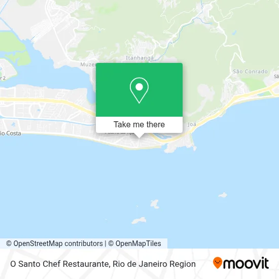 O Santo Chef Restaurante map