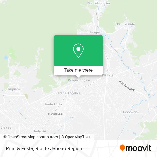 Print & Festa map