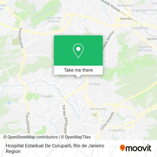 Hospital Estadual De Curupaiti map