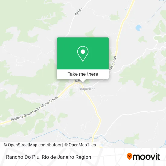 Rancho Do Piu map
