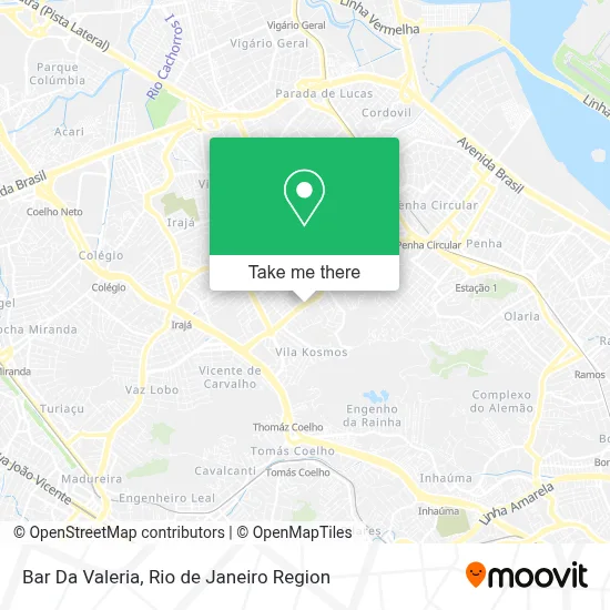 Bar Da Valeria map