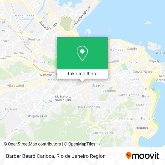 Barber Beard Carioca map