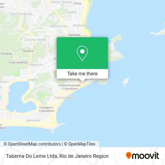Taberna Do Leme Ltda map