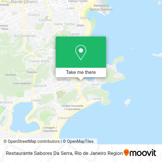 Restaurante Sabores Da Serra map