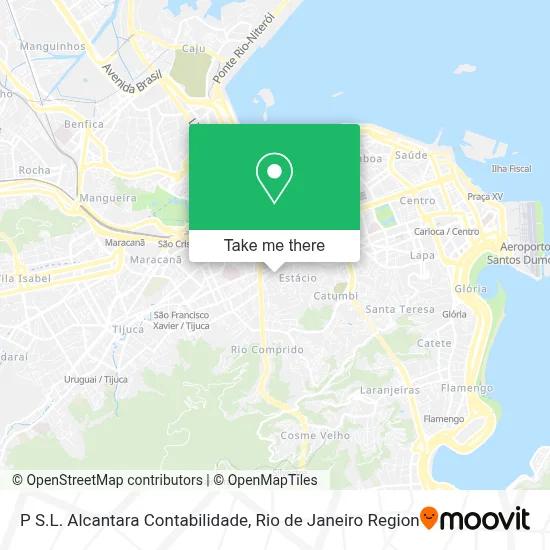 P S.L. Alcantara Contabilidade map