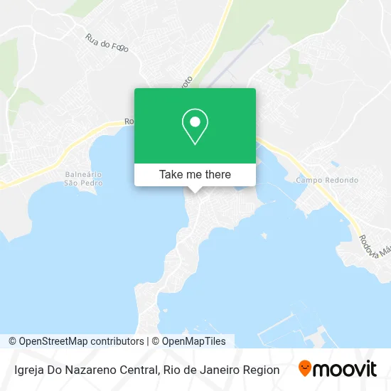 Igreja Do Nazareno Central map