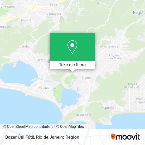 Bazar Útil Fútil map
