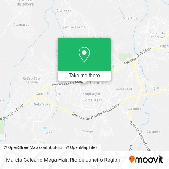 Marcia Galeano Mega Hair map