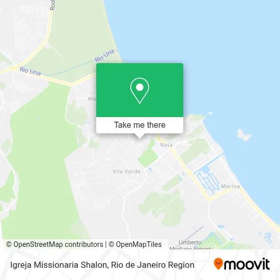 Igreja Missionaria Shalon map