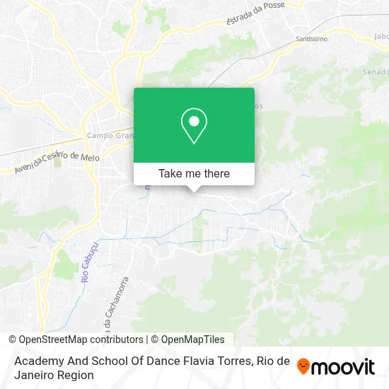 Academy And School Of Dance Flavia Torres map
