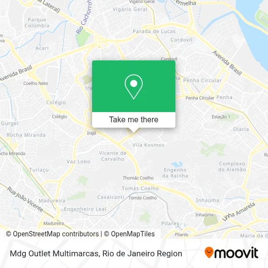 Mdg Outlet Multimarcas map