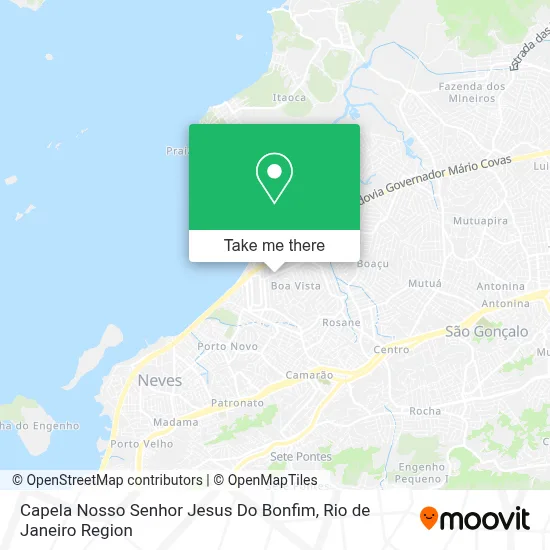 Capela Nosso Senhor Jesus Do Bonfim map