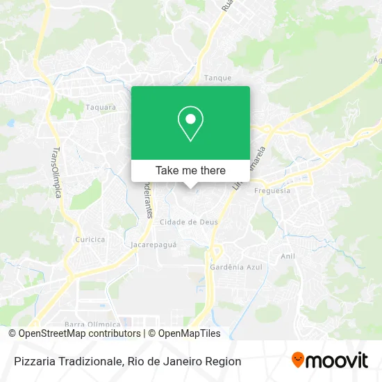 Pizzaria Tradizionale map