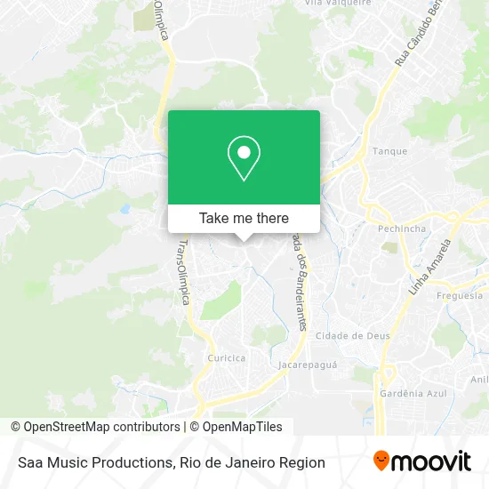 Saa Music Productions map