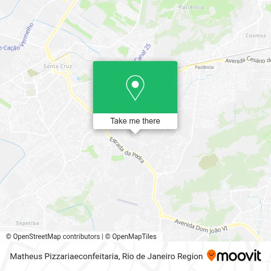 Matheus Pizzariaeconfeitaria map