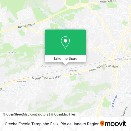 Creche Escola Tempinho Feliz map
