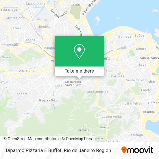 Diparmo Pizzaria E Buffet map
