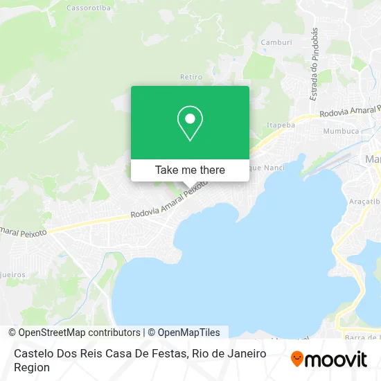 Castelo Dos Reis Casa De Festas map