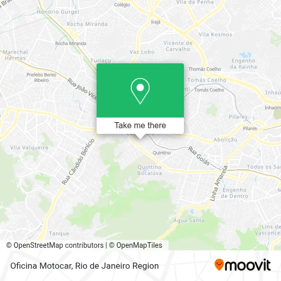 Oficina Motocar map