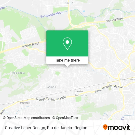Creative Laser Design map